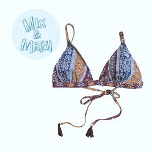 NWT Quintsoul Boho Triangle Bikini Top (Mix & Match From My Closet!)